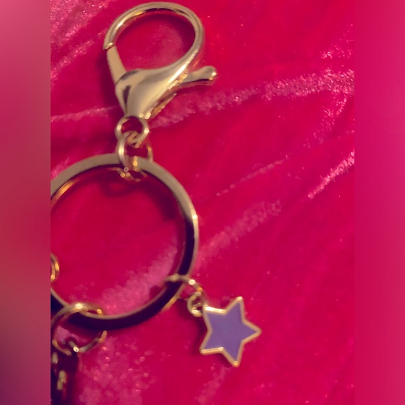 Sagittarius Keychain new without tags with large clasp and charms - Picture 3 of 4